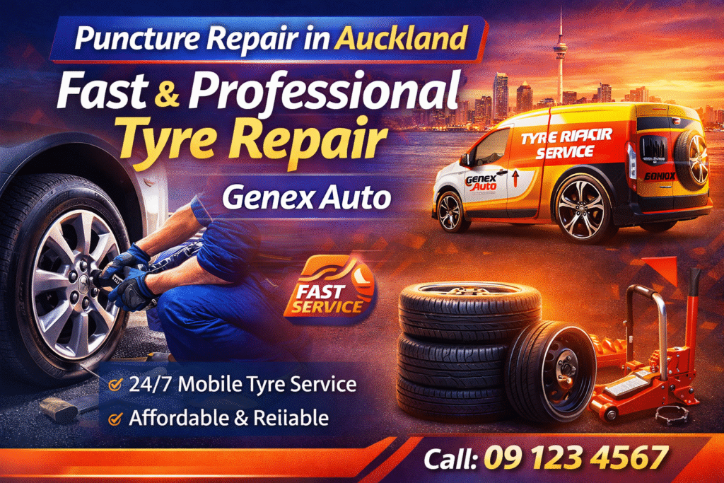 Puncture Repair in Auckland | Fast & Professional Tyre Repair | Genex Auto